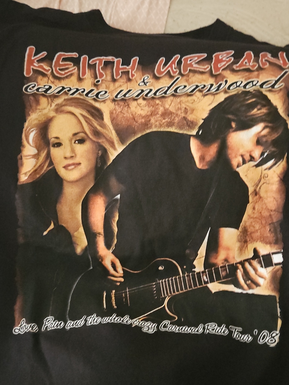 Graphic Tee - Keith Urban & Carrie Underwood Tour Design